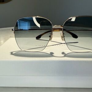 Victoria Beckham Women’s Square Aviator Sunglasses